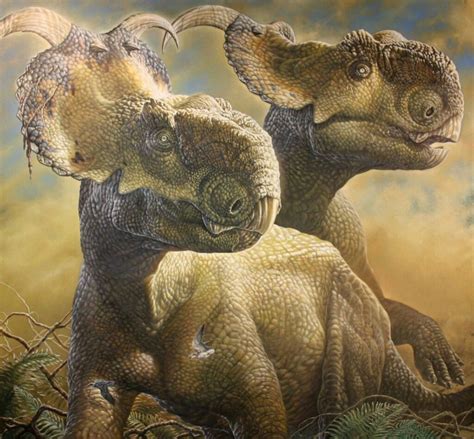 Pachyrhinosaurus Perotorum. | Animales prehistóricos, Animales de la prehistoria, Animales extintos