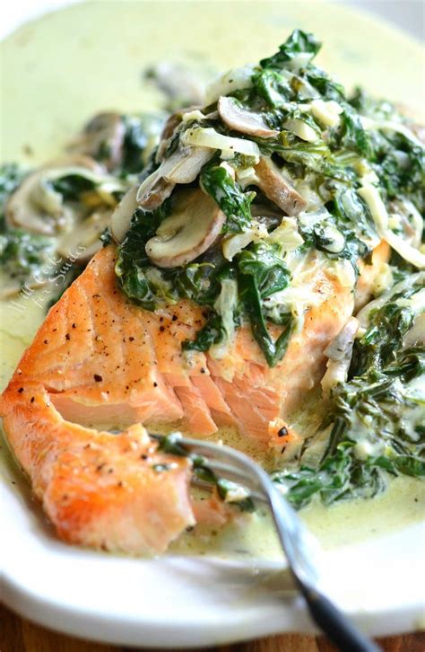 Salmon Florentine Recipe - Healthy and Easy Salmon Dinner