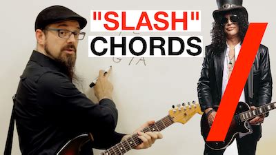 What Are 'SLASH CHORDS' On Guitar?