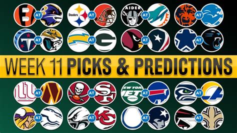 NFL WEEK 11 PICKS & PREDICTIONS NFL 2023 - ENEFEL - YouTube