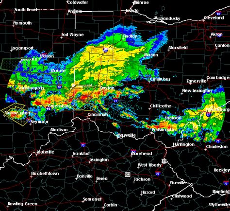 Interactive Hail Maps - Hail Map for Fairfield, OH