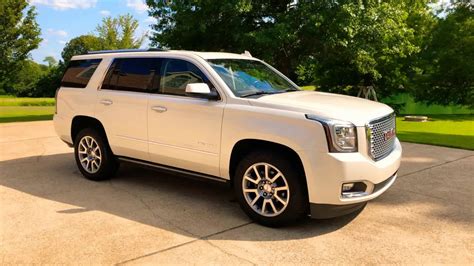 WEST TN 2015 GMC YUKON DENALI PEARL WHITE 4WD LOADED USED FOR SALE INFO WWW.SUNSETMOTORS.COM ...