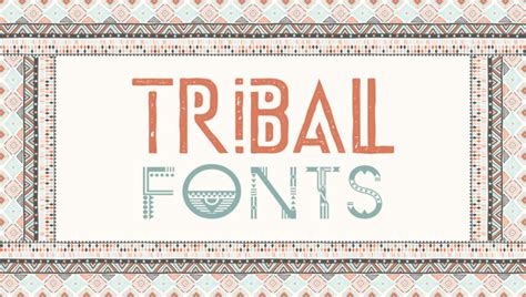 50+ Best Tribal Fonts (FREE / Premium) 2024 | Hyperpix