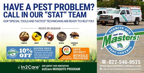 Coupons - Masters Pest Control