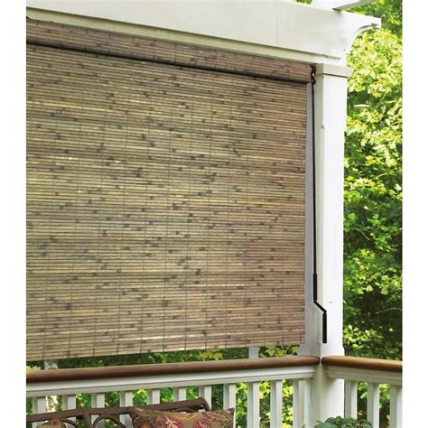 Outdoor Bamboo Shades For Patio Home Depot - Patio Ideas