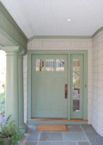 Update Your Home’s Style With a Sage Green Front Door