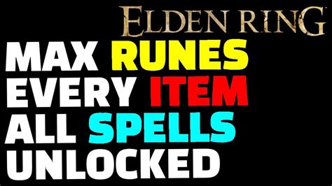 How to CHEAT at Elden Ring and get EVERYTHING! - YouTube