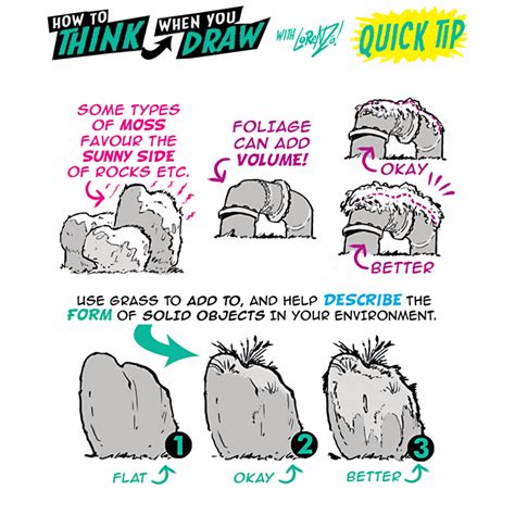 How to THINK when you draw MOSS tutorial! by EtheringtonBrothers on DeviantArt