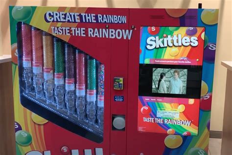 Skittles Vending Machine: Price, Location, Operating Tutorials