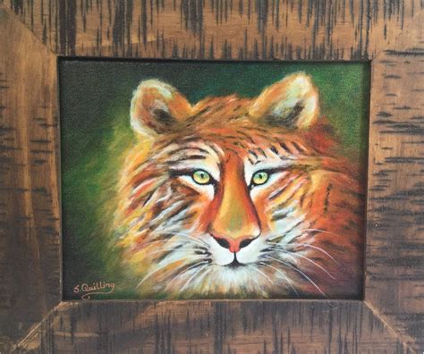 Acrylic Painting - Tiger | Painting, Acrylic painting, Stretch canvas