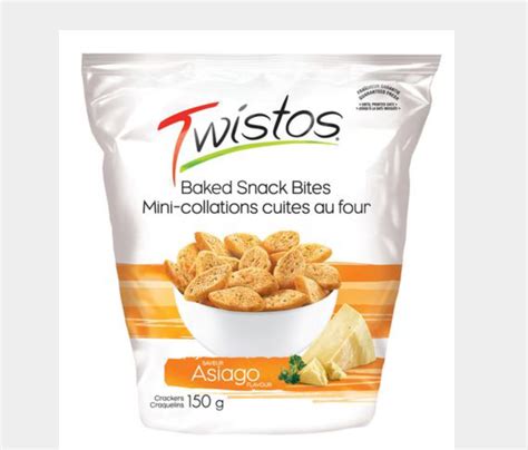 Twistos Asiago Baked Snack Bites reviews in Snacks - ChickAdvisor