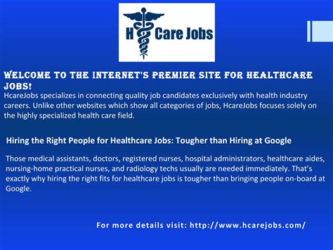 Hospital jobs by Healthcare positions - Issuu