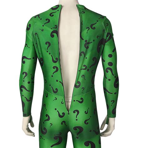 Batman Forever The Riddler Cosplay Costume Jim Carrey Riddler Costume – ACcosplay