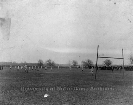 First game in Notre Dame Football history // Moments // 125 Football // University of Notre Dame