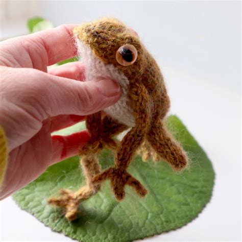 FROG Knitting Pattern - Etsy Singapore