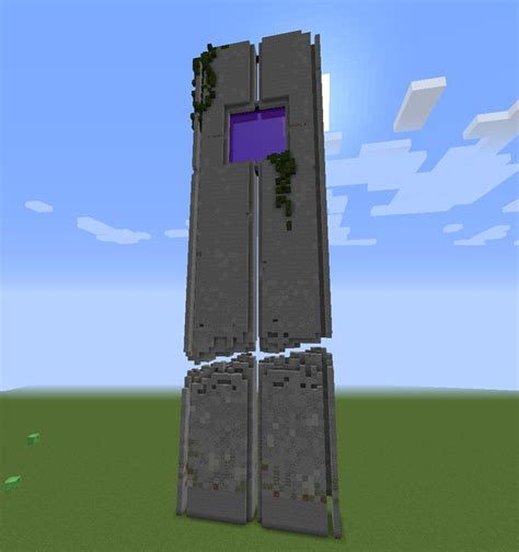 Designed a Monolith for my survival world. Any tips welcome. Wondering ...