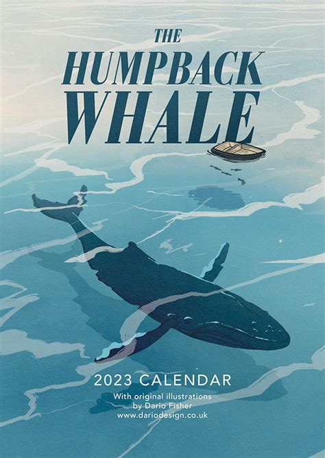 The Humpback Whale 2023 Calendar on Behance