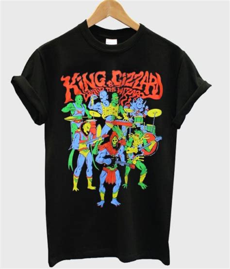 king gizzard and the lizard wizard t-shirt