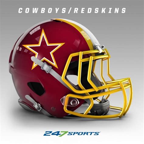 Helmets For Every NFL Team In Their Biggest Rival’s Colors - Daily Snark