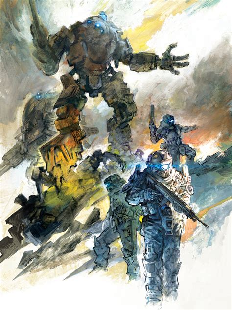 the JUMP-GATE | Titanfall, Titanfall art, Titanfall 2 art