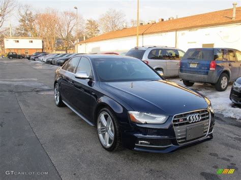 2013 Moonlight Blue Metallic Audi S4 3.0T quattro Sedan #101764814 | GTCarLot.com - Car Color ...