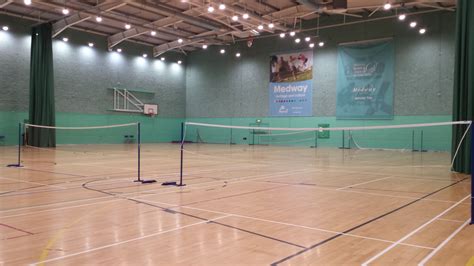 New LED lighting is a winner at Medway Park sports hall