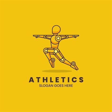 Premium Vector | Vector logo illustration athletic simple mascot style