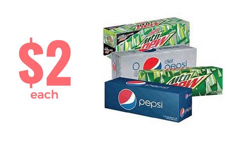 Pepsi Deal | 12 Pack Cans for $2 :: Southern Savers