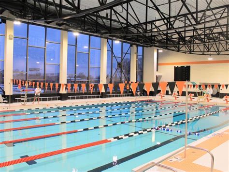 Hicksville Schools Cut Ribbon On New Aquatic Center | Hicksville, NY Patch