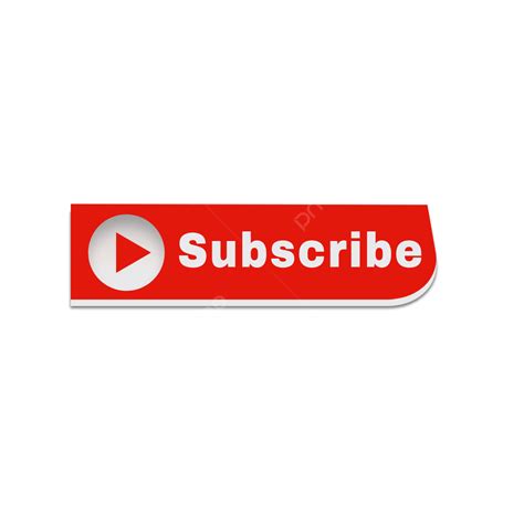 Subscribe Channel PNG Transparent, Red Subscribe Button Channel Logo ...