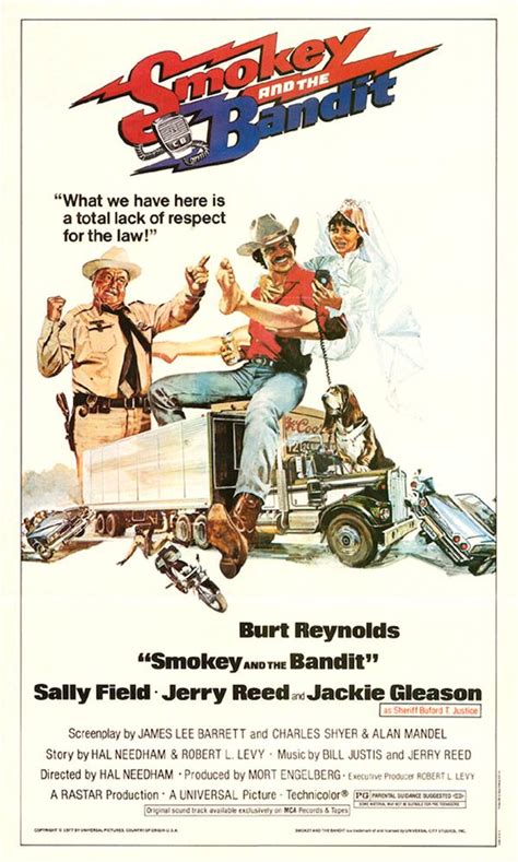 Smokey and the Bandit (1977) - Poster US - 1989*3000px