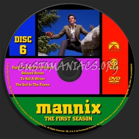 Mannix Season 1 dvd label - DVD Covers & Labels by Customaniacs, id: 55541 free download highres ...