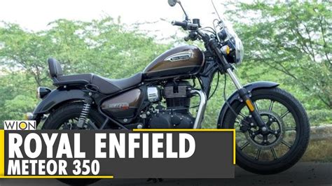 WION Pitstop: Royal Enfield Meteor 350 review - YouTube