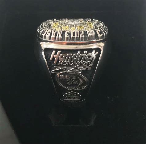 NASCAR #48 Jimmie Johnson Team Issued Sprint Cup Championship Ring 2013 ...