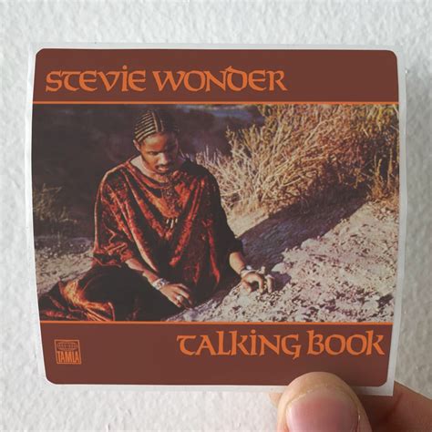 Stevie Wonder Talking Book 2 Album Cover Sticker