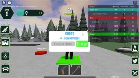 Roblox Zombie Defense Tycoon Codes - Touch, Tap, Play