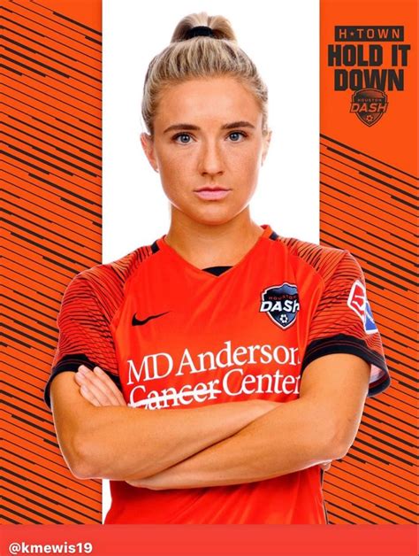 Kristie Mewis #19, midfielder, 2021 Houston Dash in 2021 | Women's soccer team, Houston dash ...