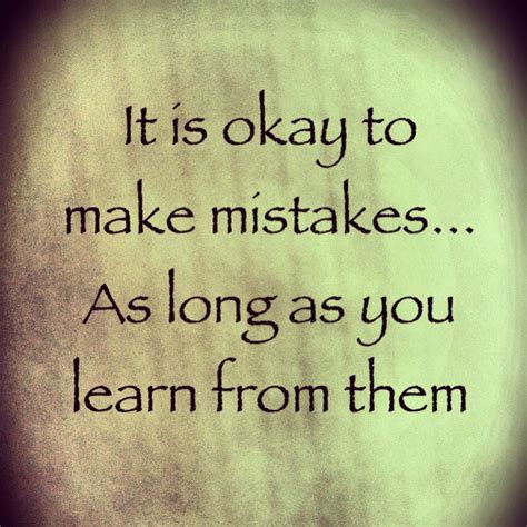 Learning From Mistakes Quotes. QuotesGram