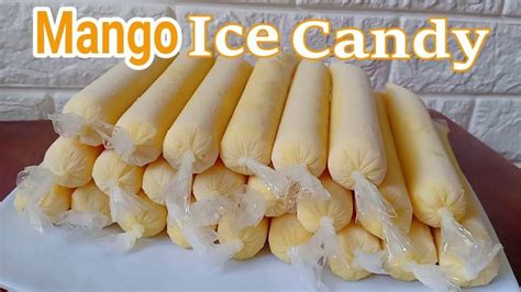 Pin on Mango Ice Candy Recipe I How to make Mango Ice Candy