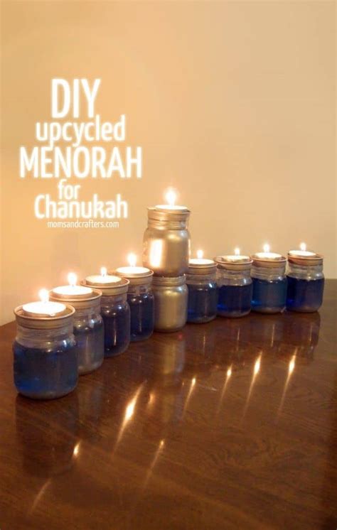 Make your own Hanukkah Menorahs - DIY Kids and Adults Craft - Cha Ching ...