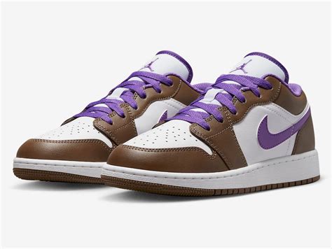 Air Jordan 1 Low in Brown and Purple | Flipboard