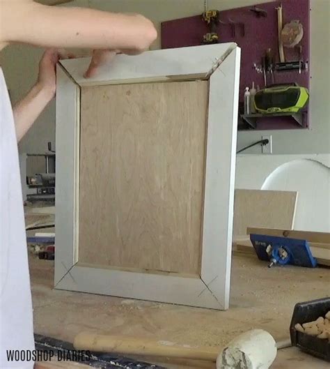 How to Make DIY Cabinet Doors --{Without Fancy Router Bits}