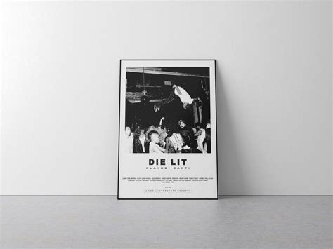 Die Lit Playboi Carti Album – Poster | Canvas Wall Art Print - John Sneaker