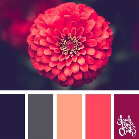 Stunning floral colors // 25 Floral Color Palettes - Sarah Renae Clark ...