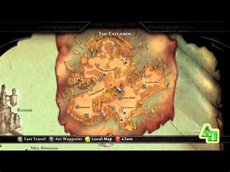 Kingdoms Of Amalur Reckoning Map