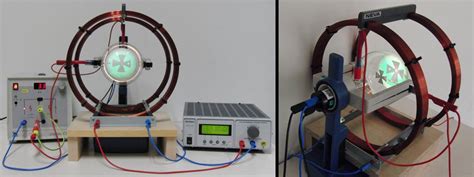 Experimental Setup of a Maltese Cross Tube with axial Magnetic Field