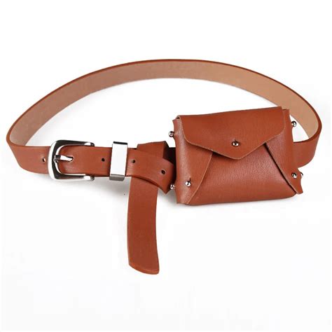 2018 Fashion Bag Belt Women Mini Waist Bag Coin Leather Belt Bag Women ...