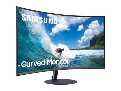 27” T55 Curved Monitor Monitors - LC27T550FDNXZA | Samsung US