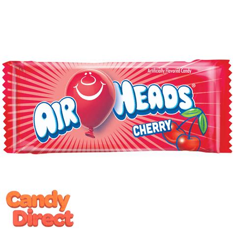 Cherry Airheads Mini Bars - 8lb Bulk – CandyDirect.com