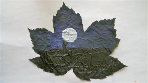 Painting On Dried Leaves - YouTube